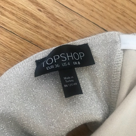 Topshop Glitter Bodysuit - Picture 7 of 7